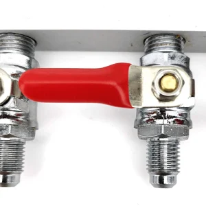 5 WAY GAS MANIFOLD THREADED